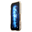 Puzdro LUPHIE pre iPhone 14 Plus, Armor Bumper, zlaté