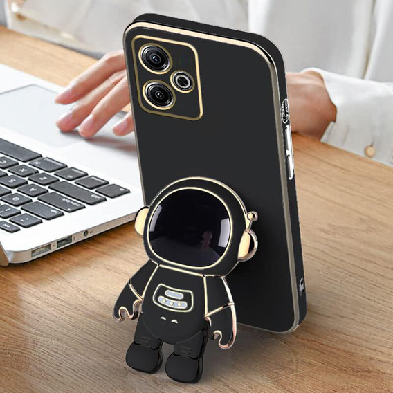 Obal na mobil pre Xiaomi Redmi 13, Astronaut, čierne