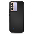 Puzdro s 4800mAh batériou pre Samsung Galaxy S22, čierne
