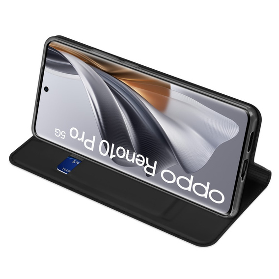 Dux Ducis Obal na mobil pre Oppo Reno 10 / 10 Pro, Skinpro, čierne