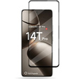 3D tvrdené sklo pre Xiaomi 14T Pro, čierny rám