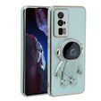 Obal na mobil pre Xiaomi Poco F5 Pro, Astronaut, zelený