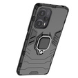 Obal na mobil pre Poco F5 5G, Kickstand Ring, čierne