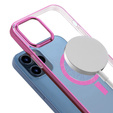 Obal na mobil pre iPhone 13 Pro Max, ERBORD Hybrid MagSafe Case, modré