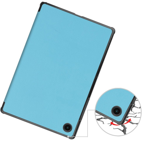 Puzdro pre Samsung Galaxy Tab A8 10.5 SM-X200 SM-X205, Smartcase, modré