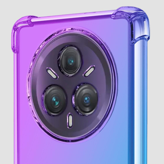 Puzdro pre Realme 14 Pro+ 5G, Gradient Dropproof, Fialová / modrá