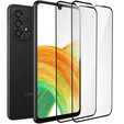 2x tvrdené sklo pre Samsung Galaxy A33 5G, ERBORD 3D pre celý displej