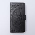 Klapkové puzdro pre Xiaomi 13T / 13T Pro, Butterfly, čierne