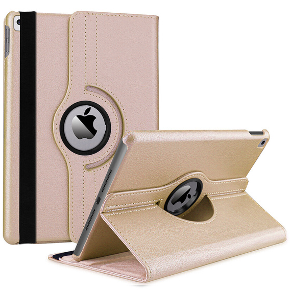 Puzdro pre iPad 10.9 2022 10 Gen TB330FU 10.95", otočné o 360°, zlaté