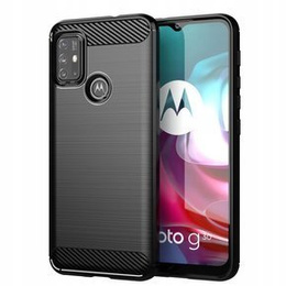 Obal na mobil pre Motorola Moto G10/G30, Carbon, čierne
