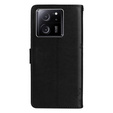 Klapkové puzdro pre Xiaomi 13T / 13T Pro, stromček, čierne