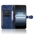 Flipové puzdro pre OnePlus Nord 5, Wallet Rhombus, modré