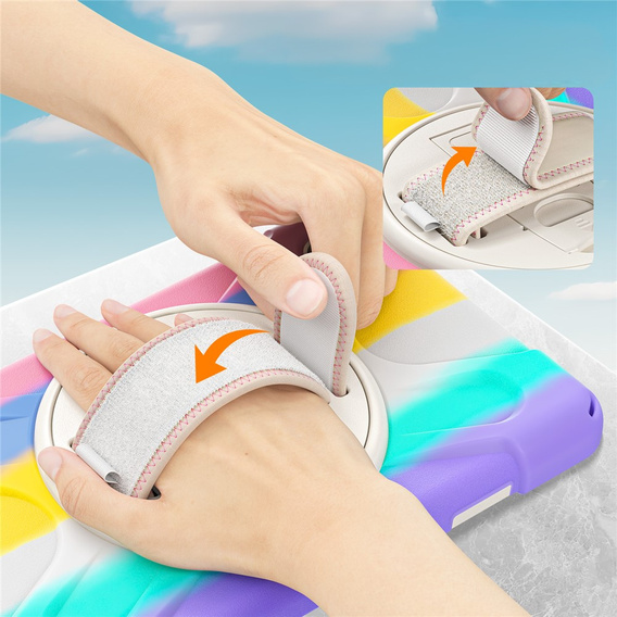 Puzdro s podstavcom a ramenným popruhom pre Samsung Galaxy Tab A11