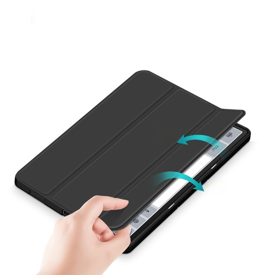 Puzdro pre Lenovo Tab P12, Smartcase s priestorom pre stylus, čierne