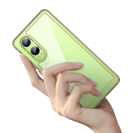 Obal na mobil pre OnePlus Nord CE4 Lite, Fusion Hybrid, priehľadné