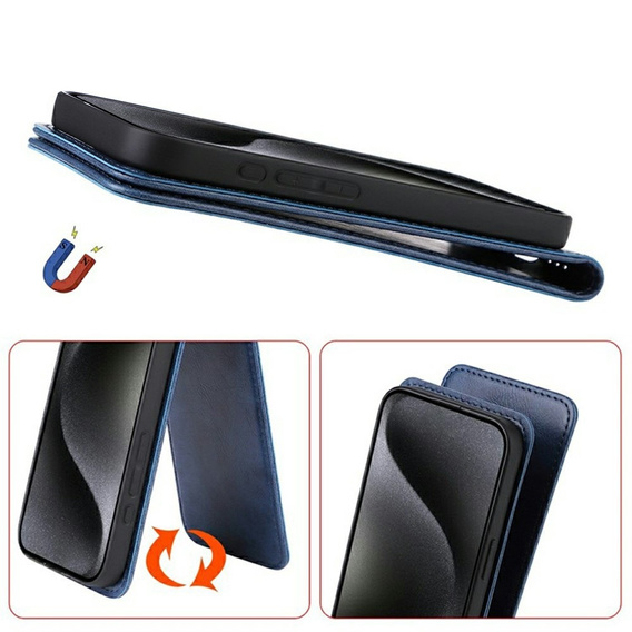 Klapkové puzdro pre Samsung Galaxy S24 FE, Flip, čierne