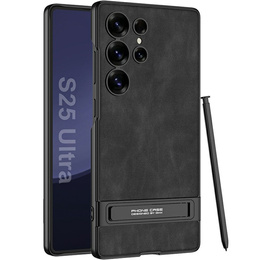 Puzdro pre Samsung Galaxy S25 Ultra, GKK Leather, čierne