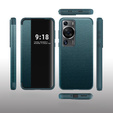 Flipové puzdro pre Huawei P60 Pro, Side View, modré