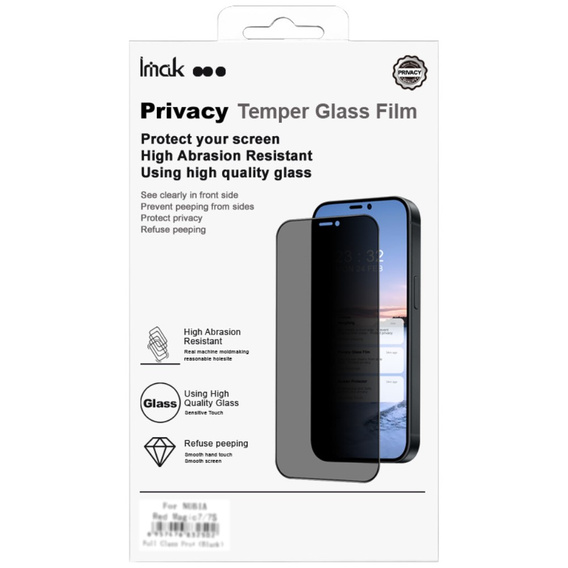 IMAK Privacy Tempered Glass pre Samsung Galaxy S24 Ultra