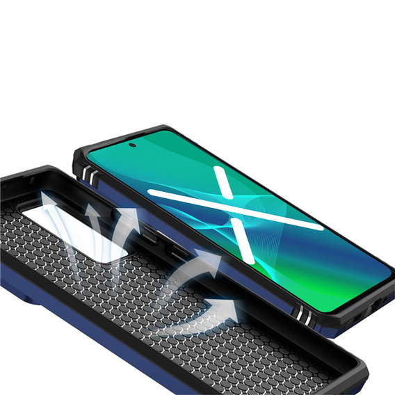 Obal na mobil pre Xiaomi 12 / 12X, CamShield Slide, modré