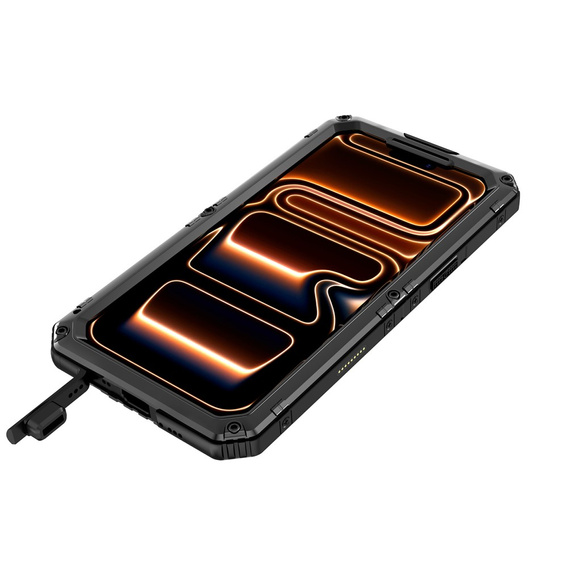 Vodotesné puzdro IP68 pre iPhone 17 Pro Max, čierne