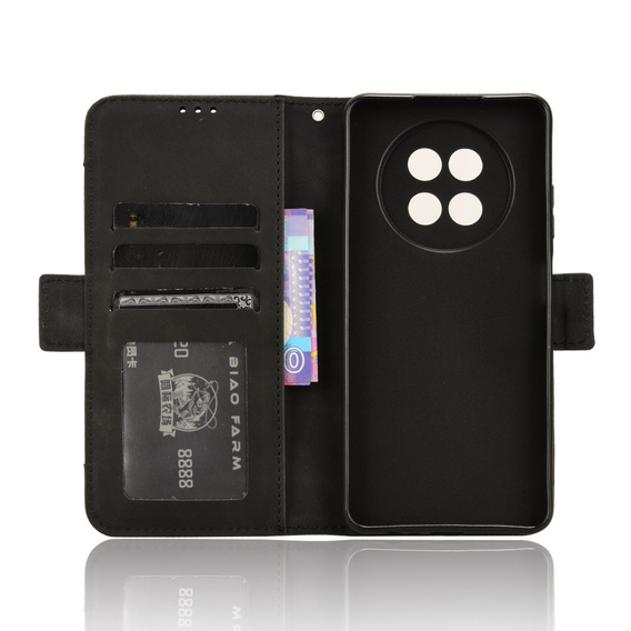 Klapkové puzdro pre Realme 12, Card Slot, čierne