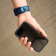 Nylonový opasok ERBORD pre Apple Watch 1/2/3/4/5/6/7/8/SE/ULTRA 42/44/45/49mm, modrý