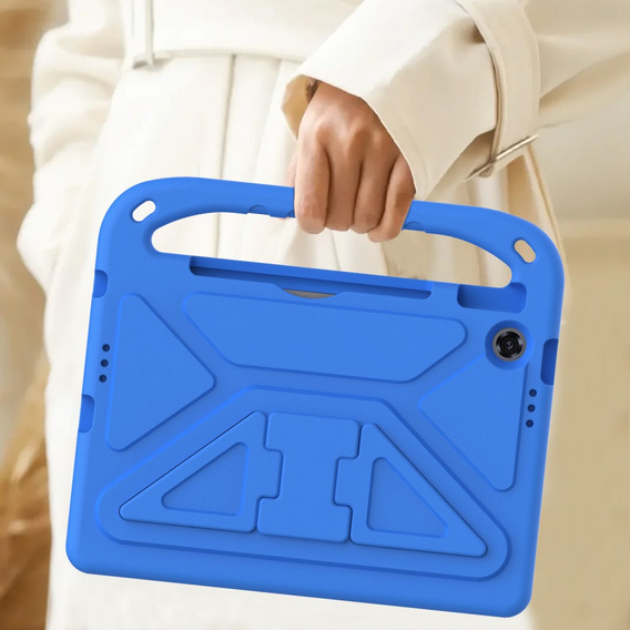 Detské puzdro pre Lenovo Tab TB311FU, detské puzdro s rukoväťou, modré