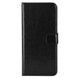 Klapkové puzdro pre Oppo A17, Crazy Horse Wallet, čierne
