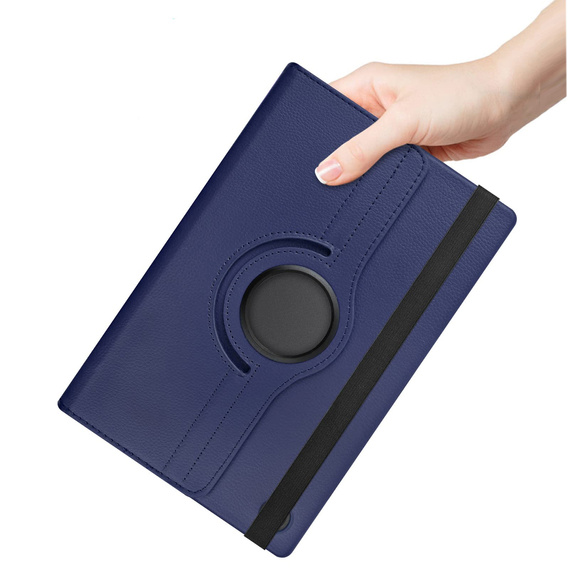 Puzdro pre Lenovo Tab M10 Plus 10.6 Gen 3 TB-125F TB-128F TB330FU 10.95", otočné o 360°, tmavomodré