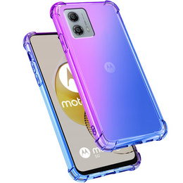 Puzdro pre Motorola Moto G73 5G, Gradient Dropproof, Fialová / modrá