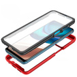 Puzdro pre Motorola Moto G42 4G, Shockproof, s fóliou, červené