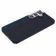 Puzdro pre Samsung S25, Carbon Fiber MagSafe, čierna / modrá