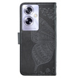 Klapkové puzdro pre Oppo A79 5G, Butterfly, čierne