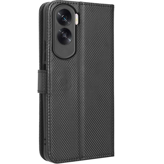 Klapkové puzdro pre Honor 90 Lite 5G, Wallet Smart Magnet, čierne