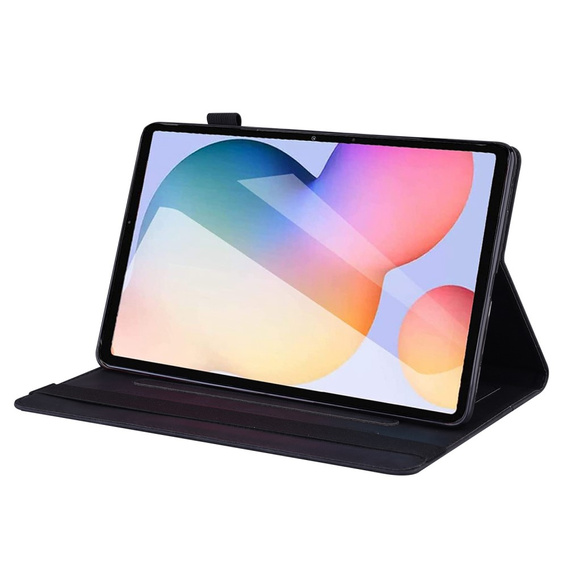 Puzdro pre Samsung Galaxy Tab S6 Lite, Classic, s priestorom pre stylus, čierne