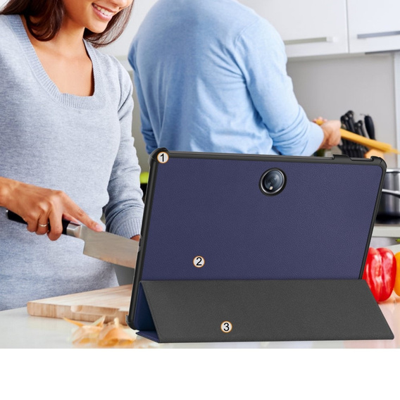 Puzdro pre OnePlus Pad 2, Smartcase, tmavomodré