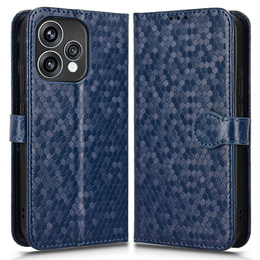 Peňaženka Rhombus flip case pre Oppo Reno 15, modrá