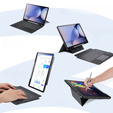 Puzdro s klávesnicou pre Samsung Galaxy Tab S8 Ultra / S9 Ultra / S10 Ultra, Dux Ducis DK Series, čierne