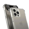 Puzdro pre iPhone 16 Pro Max, Erbord Dropproof, priehľadné + sklo