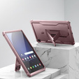 Obrnené puzdro pre Galaxy Tab A9+ Plus, Dexnor Full Body, ružové