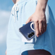 Puzdro pre Samsung Galaxy A17 5G, pre MagSafe, vystužené, priehľadné