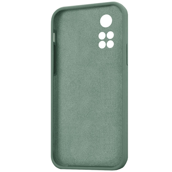 Obal na mobil pre Xiaomi Redmi Note 11 / 11S, Silicone Lite, zelený