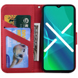 Klapkové puzdro pre Xiaomi Redmi Note 8 Pro, Wallet Cat, červené