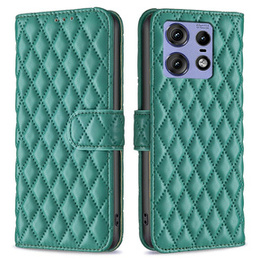 Klapkové puzdro pre Motorola Edge 50 Pro 5G, Wallet, BINFEN COLOR, zelený
