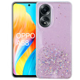 Obal na mobil pre Oppo A58 4G, Glittery, ružové