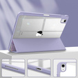 Puzdro pre iPad 10.9" 2022 (10 gen.), Smartcase Hybrid, so slotom na stylus, Marble fialové