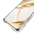 IMAK Obal na mobil pre Oppo Reno 12FS / 12F 5G, Stripe Dropproof, priehľadné
