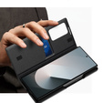 Flipové puzdro pre Samsung Z Fold5 5G, Smart View Wallet, čierne