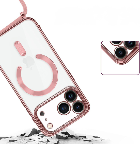 Puzdro Electro MagSafe so šnúrkou pre iPhone 17 Pro Max